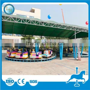 Discount! Outdoor Amusement 20 Seats Electric Mini Shuttle Track Train for Kids thumbnail-2