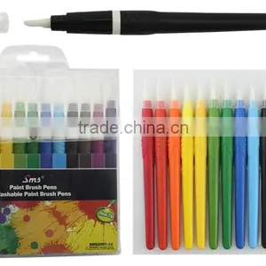 Paint Brush Pens / Washable Paint Brush Pens Set thumbnail-2
