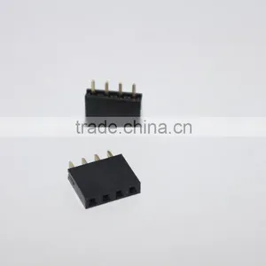 2.0mm Single Row Straight Female Header 4 Pin thumbnail-2