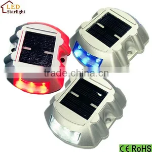 Solar Powered Traffic Road Warning Markers Light With Super Brightness Light thumbnail-4