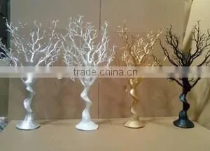 Wholesale Elegant Gold Manzanita Tree 27'' Table Centerpiece Wedding Tree thumbnail-2