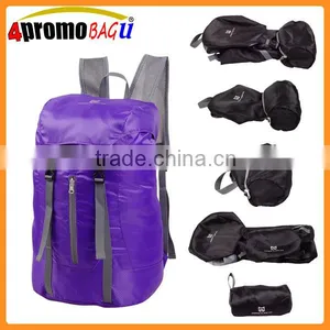 Foldable Nylon Waterproof Travel Backpack thumbnail-1