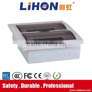 IP40 Full Plastic Double Rows Copper Terminal Waterproof Enclouse Box thumbnail-1