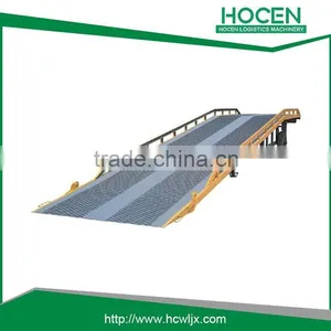 Used Mechanical Adjustable Dock Leveler/ Hydraulic Stationary Dock Leveler Price/ Car Hydraulic Ramp Trailers Loading Car Ramp thumbnail-5