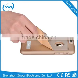 Plastic Transformers PC + PU Phone Case With Holder and Standing Leather Back Cover Case for Iphone 6s thumbnail-2