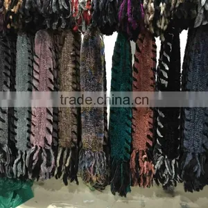 Factory Price Lastest Design Fur Scarf Shawl / Rex Rabbit Fur Scarf thumbnail-5