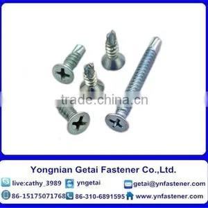 Self-drilling and Tapping Screws With Collar ,Hexagon Flange Head , HDG /Galvanized With Black /yellow Zinc Plated/blue White thumbnail-6