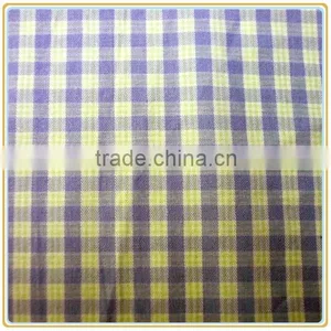 100% Cotton Combed Yarn Dyed Fabric With Small Checks thumbnail-1