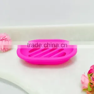 Pink Colour Bathroom pp Decorative Soap Dishes thumbnail-5