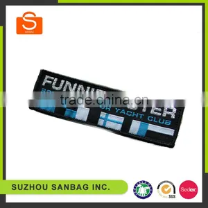 Clothing Garment End Fold Custom Damask Polyester Main Clothing Label thumbnail-1