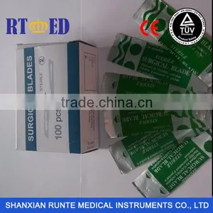 HOT!! CE Pass Carbon Surgical Blade/Scalpel thumbnail-1