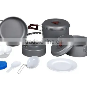 Aluminium Wholesale Camping Cookware Sets thumbnail-1
