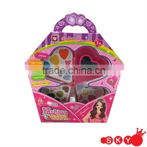 2014 Hottest Kids Make Up Play Fashion Girl Beauty Cosmetic Play Toy thumbnail-1