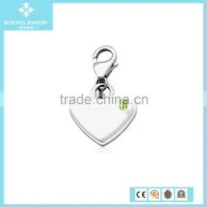 Charm Jewelry Beach Pail & Shovel Charm in Sterling Silver thumbnail-5