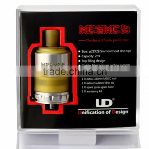 New Arrival 2ml Top Filling Mesmer RTA Tank With GL & DX in Stock thumbnail-3