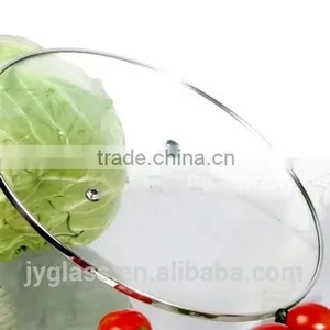 C Type Glass Lid With Stainless Steel Pan thumbnail-3
