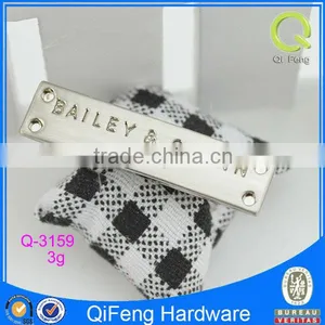 Custom Metal Logo for Bags,metal Tags for Bracelet,engraved Metal Tags thumbnail-1