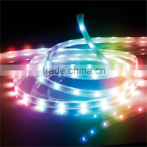 Shenzhen Factory Price Waterproof SMD 5050 Rgb Led Strip Rope With 12V/24V Rgb Led Strip thumbnail-1