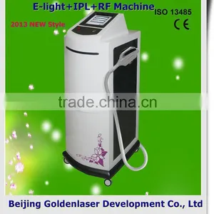 2.6MHZ 2013 Cheapest Price Beauty Equipment Armpit / Back Hair Removal E-light+IPL+RF Machine Color Therapy Equipment thumbnail-1