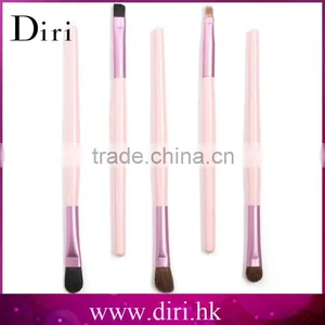 Shenzhen Factory 5pcs Pink Color Cosmetic Brush Set thumbnail-1