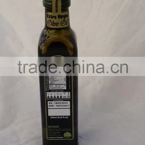 Cold Pressed Extra Virgin Olive Oil. A'Quality Extra Virgin. 100% Extra Virgin Olive Oil. Marasca Glass Bottle 250 ml thumbnail-3