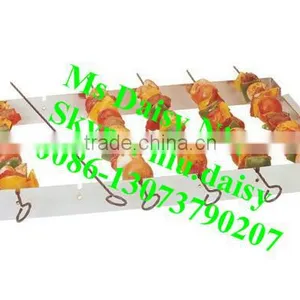 Circle Type BBQ Rack With 6 Skewers/BBQ Skewer With Stand/BBQ Kabob Set thumbnail-3