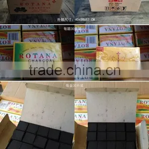 Type2.5*2.5*2.5cm Coconut Hookah Charcoal Malaysia thumbnail-1