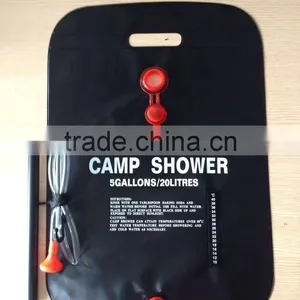 Outdoor 20L / 5 Gallons Solar Energy Heated Camp Shower Bag PVC Water thumbnail-2