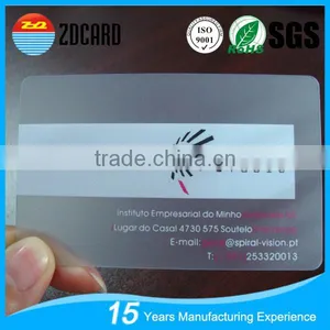 High Quality Custom Printing Inkjet Pvc Business Card thumbnail-5