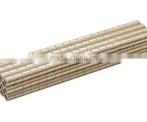 Strong Small Cylinder Magnet Discs Plating With Color-Zinc thumbnail-3