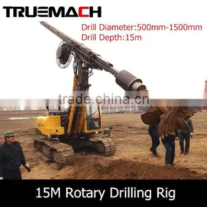 15M 20M Crawler Type Rotary Drilling Rig thumbnail-1