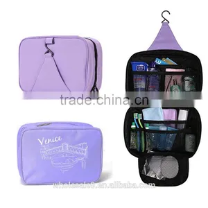 Portable Multi-functional Waterproof Hanging Toiletries Travel Make-up Wash Cosmetic Bags Storage Cases thumbnail-1