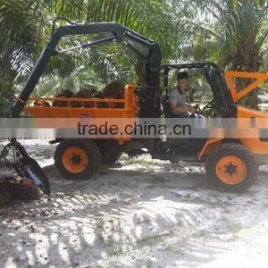 Utility Tractor With Grapple Dump Box thumbnail-1