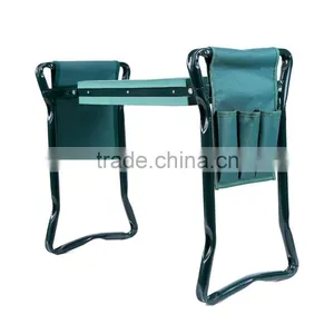 Deluxe Foldable Garden Kneeler and Seat With Tool Pouch thumbnail-2