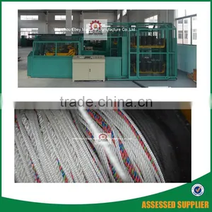 Polypropylene Polyester Making Flax Wrie Rope Twisted Machine thumbnail-1