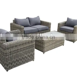 High Quality PE Rattan Garden Sofa thumbnail-1