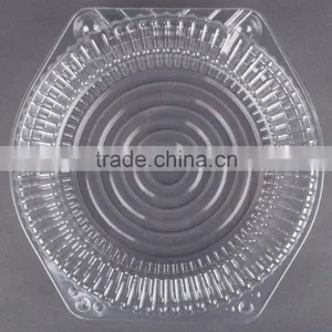 Round Shape Pancake Container Clamshell Plastic thumbnail-4