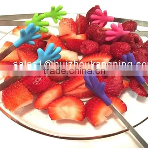 Perfectly Designed High Quality Silicone Mini 5 Inch Tongs thumbnail-6