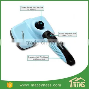 Amazon Best Seller Dogs and Cats Self-Cleaning Detangling Hair Brush thumbnail-5
