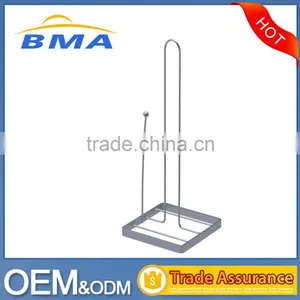 Hotel Bathroom Free Standing Toilet Paper Hoder Chrome thumbnail-1