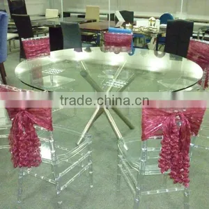 Factory Price Tempered Glass Folding for Dining Tables thumbnail-3
