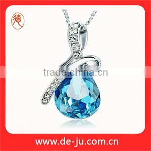 Elegant Charm Crystal Short Beaded Necklace thumbnail-1