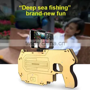 Latest Hot Sale Wireless Mobile Game Controller AR Gun For IOS/Android System, Cool AR Game Control Gun For Wholesale thumbnail-2