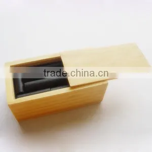 Wholesale Handmade Unfinished Wood Toy Box With Slide Lid thumbnail-2