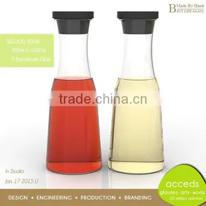 Novelty Borosilicate Beautiful China Glass Milk Pot thumbnail-6