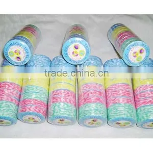 2016 Hangzhou Magic Super Colorful Stripe Non-woven Compressed Tissue Cleaning Cloth thumbnail-1