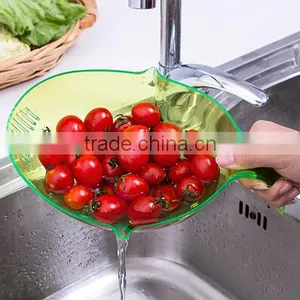 Wholesale Stock Kitchen Fish Shape Wash Rice & Vegetables Storage Box thumbnail-3