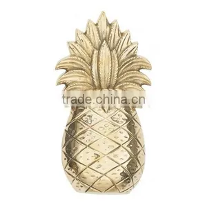 Brass Pineapple Door Plaque thumbnail-1