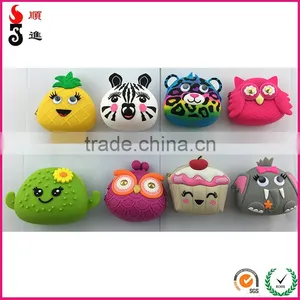 Cute Animal Shape Silicone Wallet With Silicone Coin Purse for Wholesale thumbnail-1