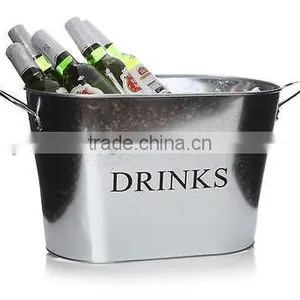 'HAPPY HOUR' Metal Ice Bucket thumbnail-6